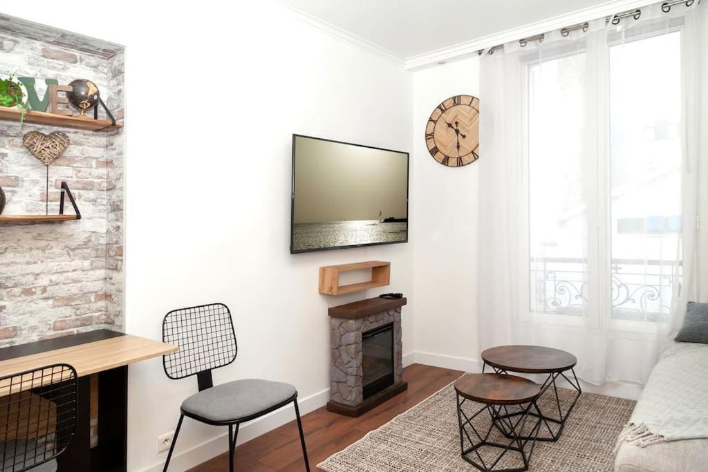 Elegant Appartement Aux Portes De Paris Saint-Ouen  Eksteriør billede